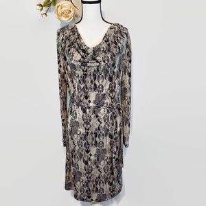 3 for $12 Snakeskin Print Dress Jones NY